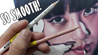 BURNISHING Colored Pencil Technique How to Draw amp Blend Smooth Skin Tone with PRISMACOLOR [upl. by Nanoc]