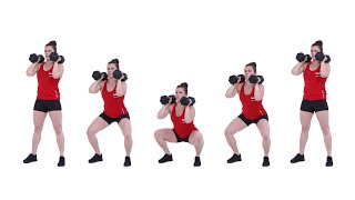 The Dumbbell Front Squat [upl. by Eanram]