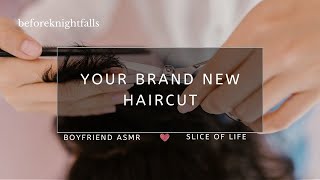 ASMR your brand new haircut [upl. by Enier863]