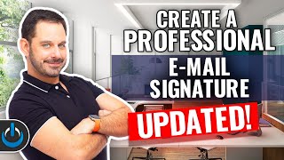 Create A FREE Professional EMail Signature UPDATED 2023 Version [upl. by Alwin199]