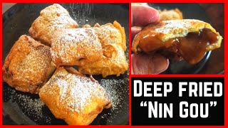 CNY Deep Fried “Nin Gou”  Traditional Chinese Dessert [upl. by Akimahs]