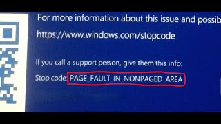 Page Fault in Nonpaged Area Windows 11 [upl. by Arianna672]