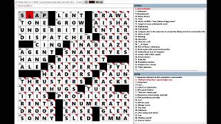 Los Angeles Times LAT Crossword Puzzle 06012024 Place Holder [upl. by Nirb]