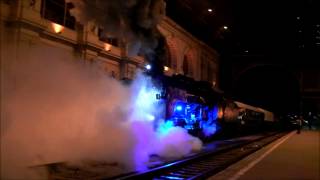 Újra itt a 424es  Steam engine  Dampflock in Budapest  Bahn  Railway [upl. by Airdni717]