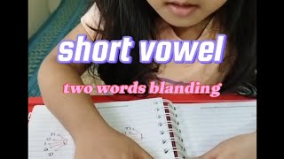 short vowel two words blanding sound mehbeen [upl. by Critta]