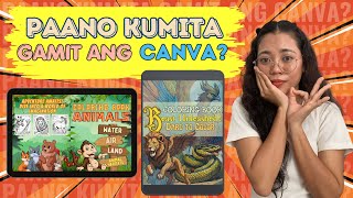 Paano kumita gamit ang Canva coloringbook animals video canva colors digitalmarketing art [upl. by Manuel]