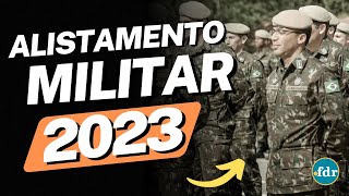 ALISTAMENTO MILITAR 2023 COMO FAZER DOCUMENTOS E DATAS ONLINE E PRESENCIAL [upl. by Cornelle]