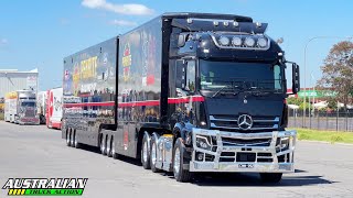 2024 Adelaide 500 Supercars Team Transporter Parade arrivals [upl. by La Verne530]