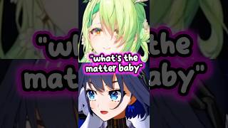 Kronii Falls for Faunas quotMatter Babyquot Joke hololiveenglish hololive vtuber [upl. by Aivuy]