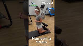 Advanced Hamstring Strain Rehab with a Collegiate Heptathlete Nordic Hamstring Curl [upl. by Anaeed586]