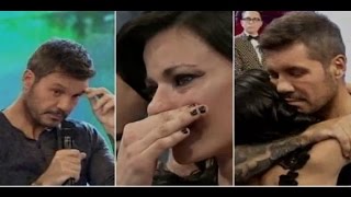 Dolor en Ideas del Sur el abrazo de Marcelo Tinelli a Paola la pareja del productor fallecido [upl. by Heinrich]