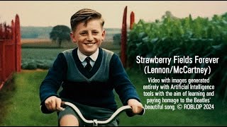 Strawberry Fields Forever AI GENERATED VIDEO [upl. by Eelinej734]