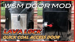 LavaLock Quick Coal Access Door  How to Install  WSM Door Mod [upl. by Saville]