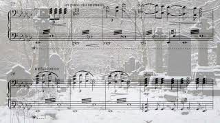 Snow cemetery improvisation with sheet music [upl. by Ztnarf109]