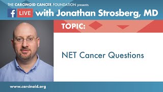 NET Cancer Questions with Jonathan Strosberg MD [upl. by Gusta]