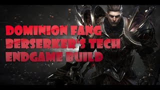 Lost Ark  Dominion Fang Berserkers Technique Berserker  Endgame Build Guide  Raid Guide [upl. by Oralia]