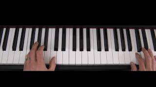 Learn how to play a very easy boogie woogie on piano keyboard [upl. by Savannah]