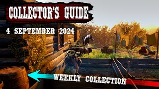 RDR2 Online Collectors Guide today  Madam Nazar amp Collectibles locations [upl. by Einnahpets]