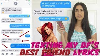 TEXTING MY BOYFRIENDS BEST FRIEND quotWILD THOUGHTSquot RIHANNA x DJ KHALED LYRICS  Just Sharon [upl. by Ecyaj792]