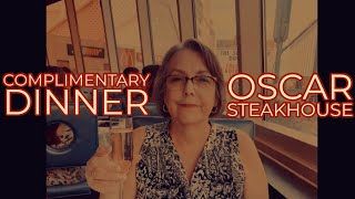 Oscars Steakhouse Plaza Hotel and Casino plazahotel vegas travelvlog vlog [upl. by Ynaffik258]