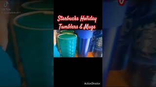 Starbucks Holiday Tumblers amp Mugs🎁 gift shopping christmas youtuber style [upl. by Lewiss688]