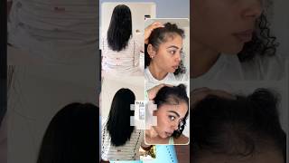 My 6 week hair growth results using Cécred hair drops Gimme 14 of em hairloss hairlosstreatment [upl. by Acisej]