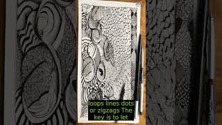 How To Draw A Zentangle howto [upl. by Coates]