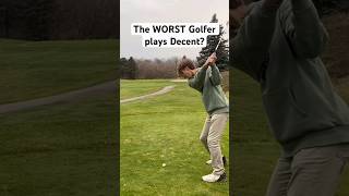 The WORST Golfer Plays DECENT shorts golf [upl. by Kuehn]