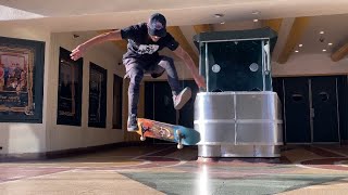 Nine Laser Flips skateboarding [upl. by Naillig]