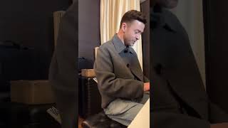 Justin Timberlake Plays quotDROWNquot Piano Version [upl. by Trilbee]