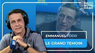 Le Grand Témoin  Emmanuel Todd et la défaite de lOccident [upl. by Assener]