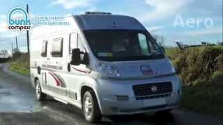 Bunk Campers  Aero Walkthrough  2 Person Campervan Hire [upl. by Aihcila]