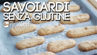 Savoiardi fatti in casa  Ricetta senza glutine Petitchefit [upl. by Adnek]