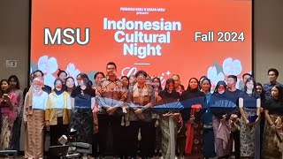 Indonesian Cultural Night 2024 Michigan State Univercity  Batik Tari Teater Rengganis dan Arjuna [upl. by Adlanor]