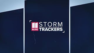 Live weather radar for Atlanta Georgia Showers storms popping up [upl. by Nylram]