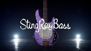 Ernie Ball Music Man Minute StingRay Special Amethyst Sparkle ft Ben Kenney [upl. by Tamera]