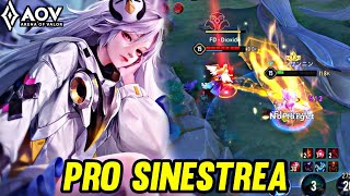 AOV  SINESTREA GAMEPLAY  PRO SINESTREA  ARENA OF VALOR LIÊNQUÂNMOBILE ROV [upl. by Iorgo818]