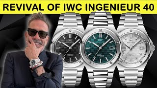 IWC Ingenieur 40 Breaking A Hidden Gems 40Year Hiatus [upl. by Asiruam]