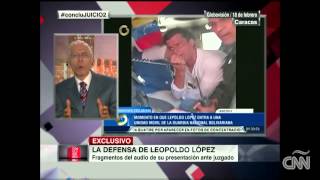 Venezuela Fragmentos del audio de Leopoldo López [upl. by Fabria453]