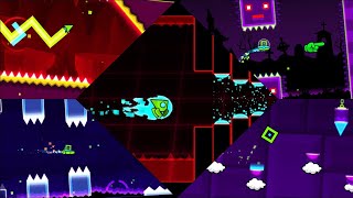 Geometry Dash World  All 10 Levels  The Challenge [upl. by Ahsain]