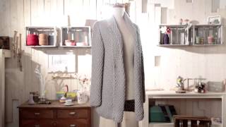 Trailer Deine erste Strickjacke selber stricken [upl. by Silberman]