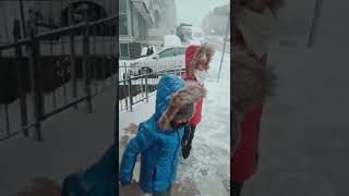 Heavy snow fall in Turkey Ankara 2022🇹🇷 [upl. by Normalie]