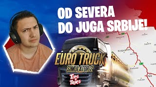 OD SEVERA DO JUGA SRBIJE eurotrucksimulator2 sa DjuraFrizura [upl. by Suoicul214]