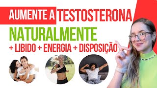 7 Maneiras Comprovadas de aumentar a TESTOSTERONA Sem Medicamentos [upl. by Guyon]