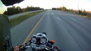 100mph Wheelie Crash [upl. by Oliy]