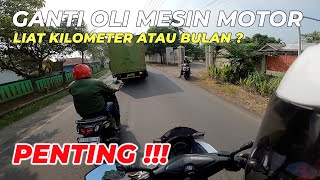 GANTI OLI MESIN NMAX YANG TEPAT BERDASARKAN KILOMETER ATAU BULAN [upl. by Sairu]