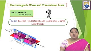 Electric Field Intensity and Continuous Charge Distributions by Ms M Sreevani [upl. by Sunda789]