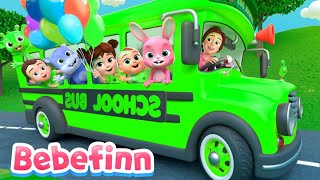 Wheels on the bus Cocomelon Nursery Rhymes amp Kids songs  Remix Bus Version  Wheels on the bus song [upl. by Virge]