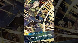 Fire Emblem Heroes Fernand  Traitorous Knight Showcase [upl. by Slin781]