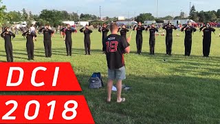 Crossmen Trumpets Show Off Isolated Articulation At 2018 DCI Central Indiana [upl. by Sarazen787]